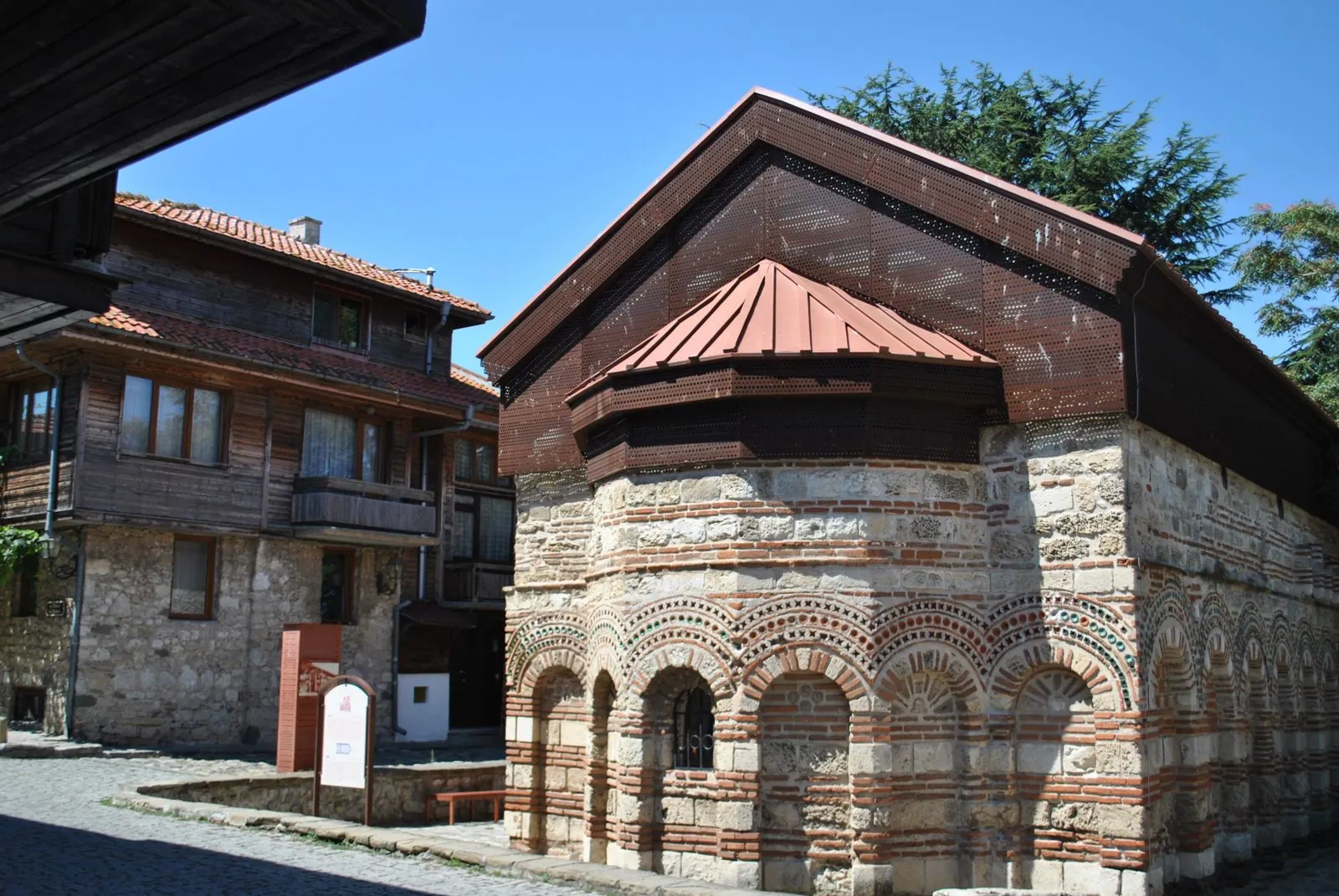 Medieval Byzantine-style church in Nessebar old town. Photo by Valeria Drozdova.